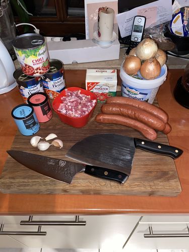 Customer photo review of Handgeschmiedetes Kochmesser - Serbian Style