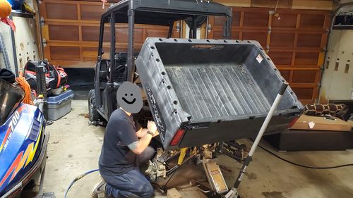 Customer photo review of 2-Inch Lift Kit for Polaris Ranger Midsize 500/570 & Crew (2014+)