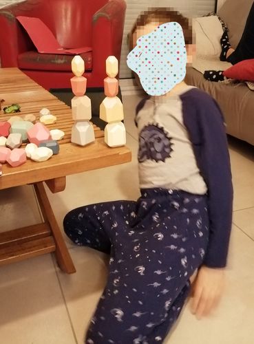 Customer photo review of Jeu éducatif en bois