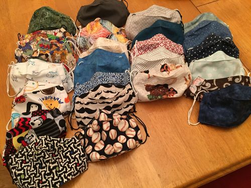 Customer photo review of Mask Insert - Straight - 100 Count