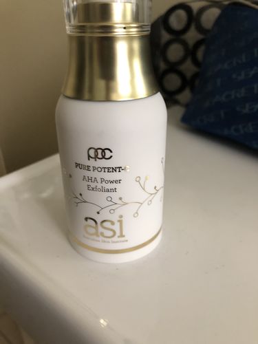 Customer photo review of AHA Power Exfoliant