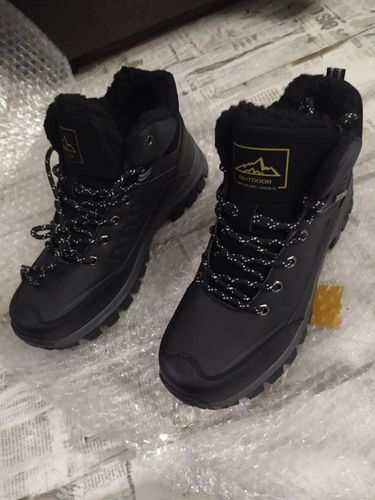 Customer photo review of New High-quality Warm Ankle Boots