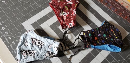 Customer photo review of Black Cord/Elastic Toggle - (20 Toggles /10 Masks)