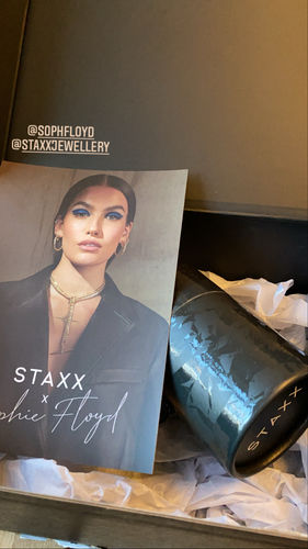 Customer photo review of Sophie Floyd Rosa Ring in Silver