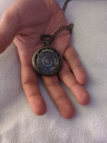 Customer photo review of Montre à Gousset Naruto