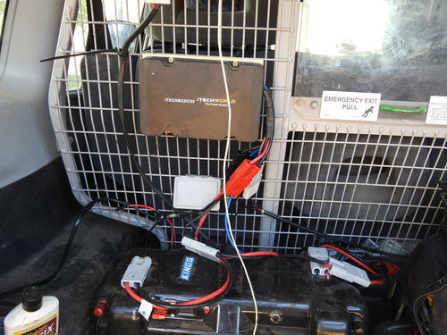 Customer photo review of Dual input 25A In-Vehicle Battery Charger DC iTECHDCDC25 DCDC