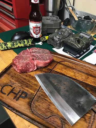 Customer photo review of Nakiri™ - The Original Serbian Sarschach Steel Knife