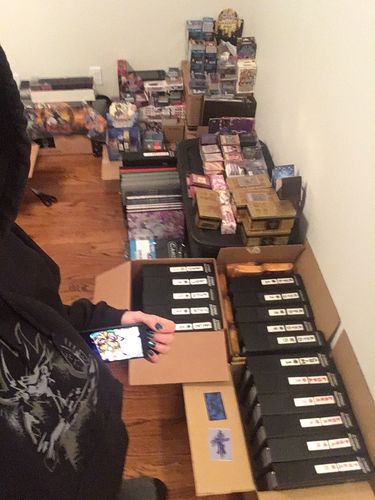 Customer photo review of Purple Dark Magician - 3" x 4" Decal Sticker