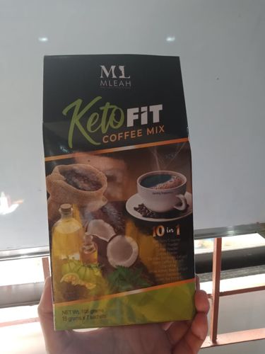 Customer photo review of KETOFIT COFFEE (10 IN 1 SLIMMING COFFEE ) 2 BOXES /FREE SHIPPING