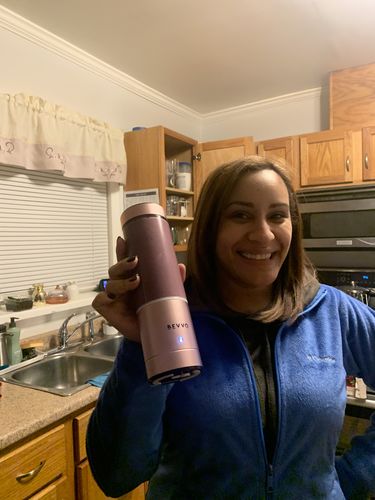 Customer photo review of Rose Gold