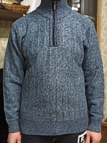 Customer photo review of New Winter Men's Sweater Casual Pullover