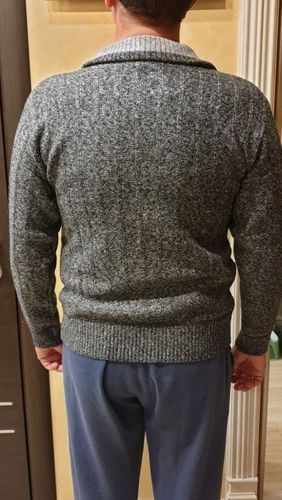 Customer photo review of New Winter Men's Sweater Casual Pullover