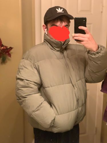Customer photo review of 2020 Winter Coat Men's Warm Parkas