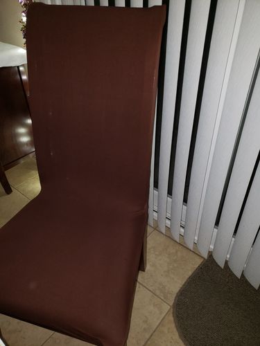 Customer photo review of EasyFit™ Chair Slipcovers