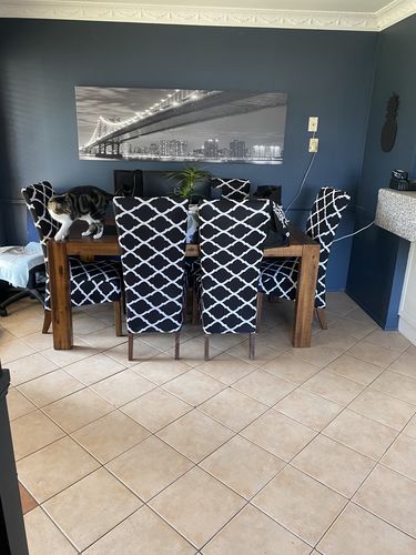 Customer photo review of EasyFit™ Stretch Chair Covers (XL size long back)