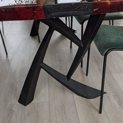 Customer photo review of Elegance table legs 411 Draco (Free Shipping USA)