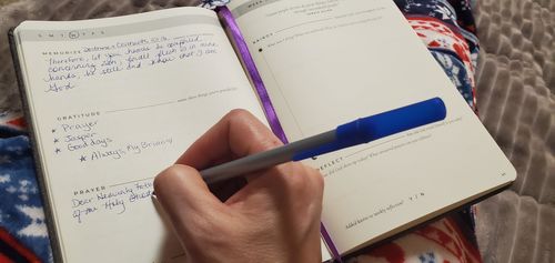 Customer photo review of The Daily Kairos Journal