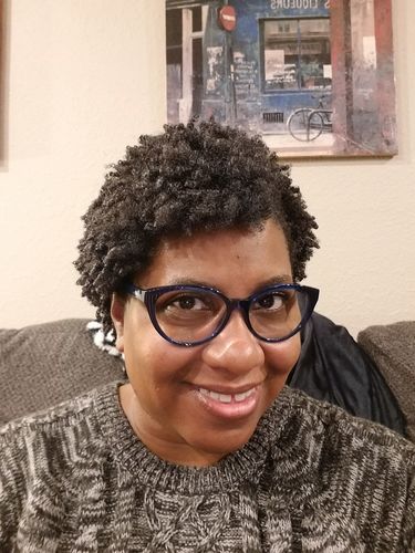 Customer photo review of Hair Color Wax