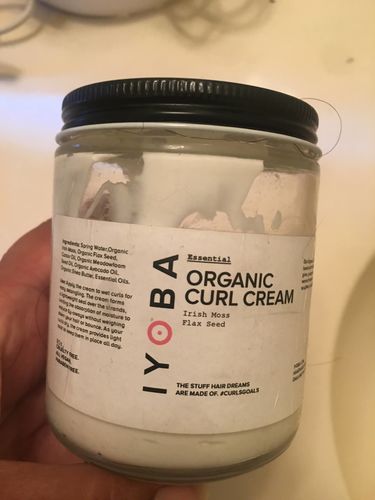Customer photo review of Organic Curl Cream