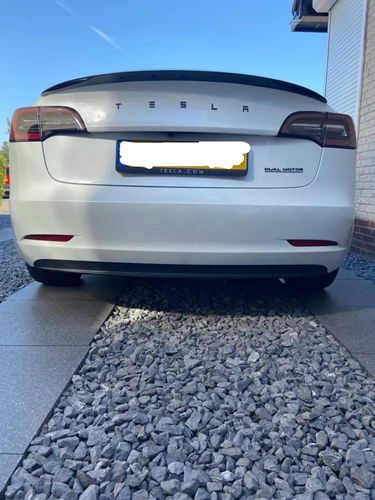 Customer photo review of Carbon Fiber Performance Spoiler for Tesla Model 3