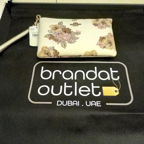 Customer photo review of COACH Floral Bouquet Print Small Wristlet