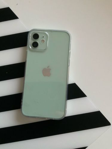 Customer photo review of Clear PC+TPU Shockproof Full Lens Protection Cover For iPhone 12 Pro Max 12 mini P