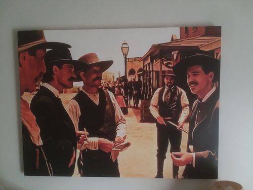 Customer photo review of Tombstone The Boys Canvas Sets