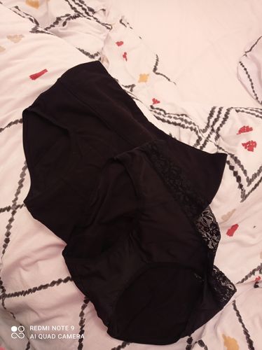 Customer photo review of Boxer Menstruel Taille Haute Maxie (Lot de 3)
