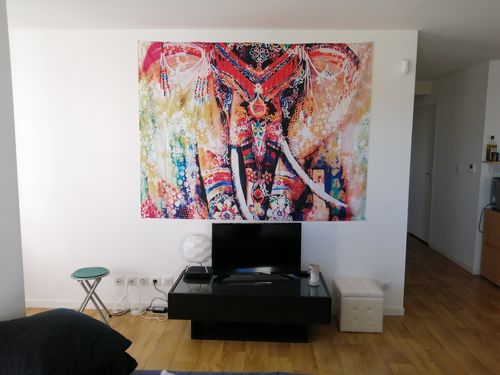 Customer photo review of Tenture Éléphant Bohème