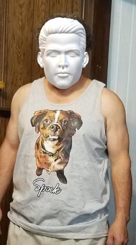 Customer photo review of Personalized Pet Tank Top