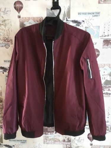Customer photo review of Spring New Men's Bomber Zipper Jacket