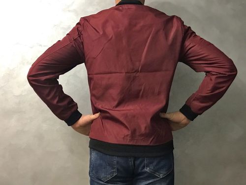 Customer photo review of Spring New Men's Bomber Zipper Jacket