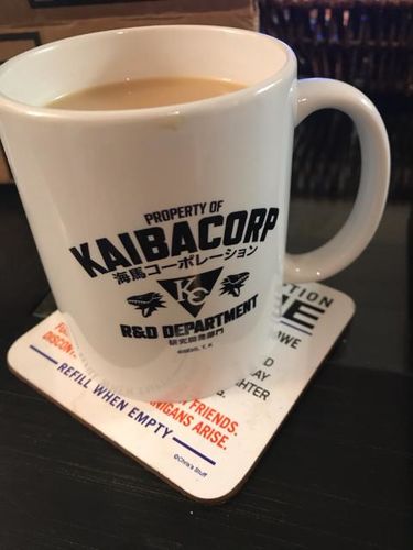 Customer photo review of Kaiba Corp R&D Dept. - Ceramic Coffee Mug
