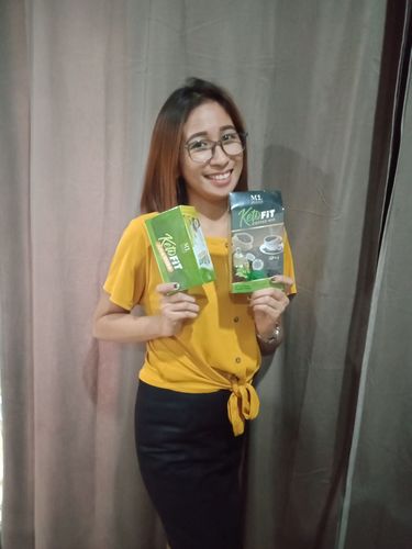 Customer photo review of KETOFIT COFFEE (10 IN 1 SLIMMING COFFEE ) 2 BOXES /FREE SHIPPING
