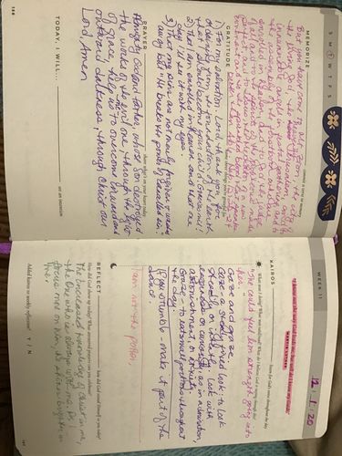 Customer photo review of Kairos Journal - 2 Pack (+ 1 FREE!)