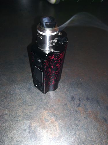 Customer photo review of Dovpo Topside Dual 200W Squonk Box Mod