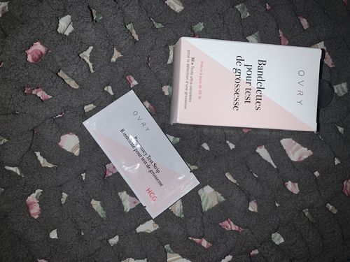 Customer photo review of Pregnancy Test Strips (Ultra-Sensitive)