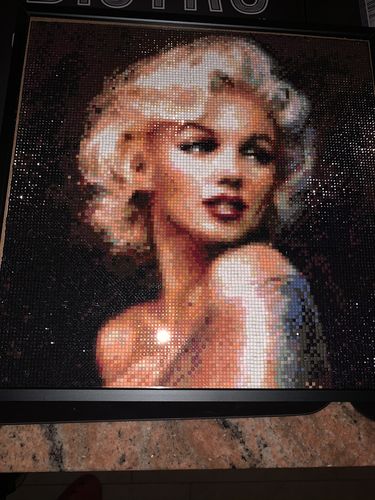 Customer photo review of Diamond Painting - Marilyn Monroe Classic