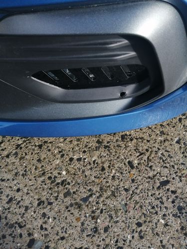 Customer photo review of Fiesta MK8 ST/ST Line Race Style Fog Light Armour