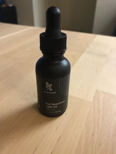 Customer photo review of Full Spectrum CBD Oil Tincture