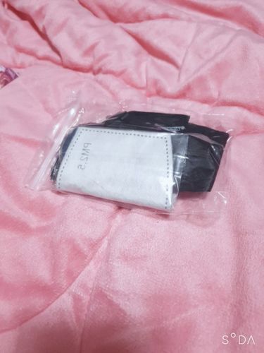 Customer photo review of Carbon Filter and Cotton PM2.5 mask in multiple colors + 2 filters