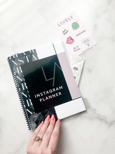 Customer photo review of Instagram Planner