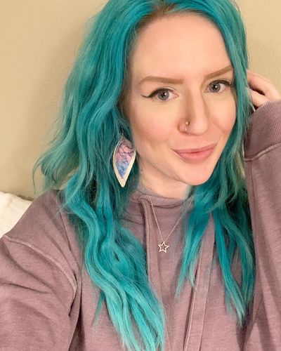 Customer photo review of Mermade Hair Waver - Pink - 32mm