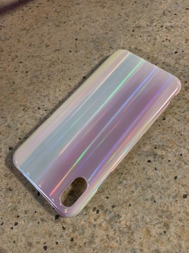Customer photo review of HipCity Reflective Laser Case