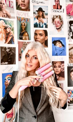 Customer photo review of Mermade Hair Waver - Pink - 32mm