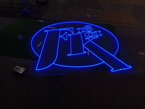 Customer photo review of Custom Neon Design