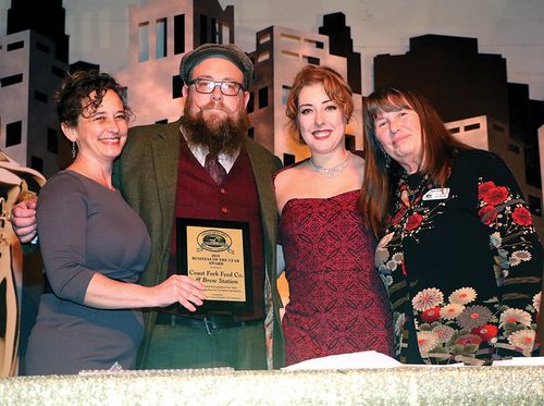 Customer photo review of Olive Green Check Tweed 3 Piece Suit