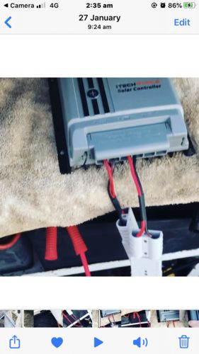 Customer photo review of 30 Amp MPPT solar regulator charge controller iTechworld