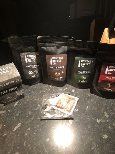 Customer photo review of Ground Coffee Sample Bags
