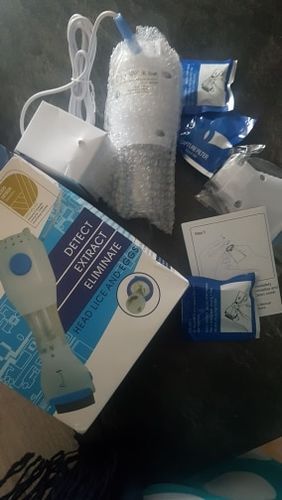 Customer photo review of V-HAIR®️ - Peigne Électrique Anti-Poux